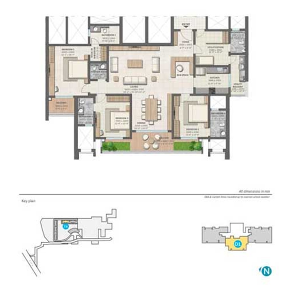 3 BHK 2836 Sq. Ft.
