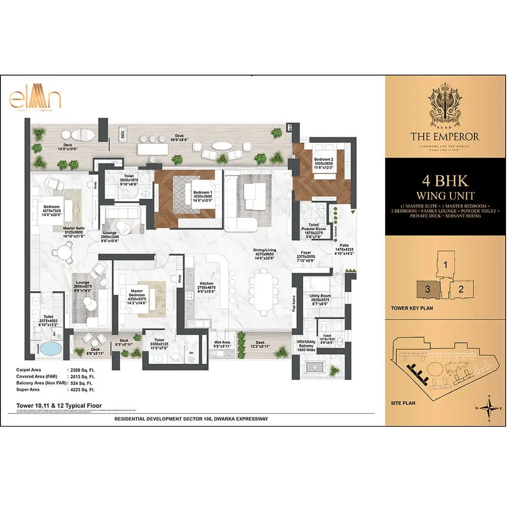 4 BHK 4223 Sq. Ft.