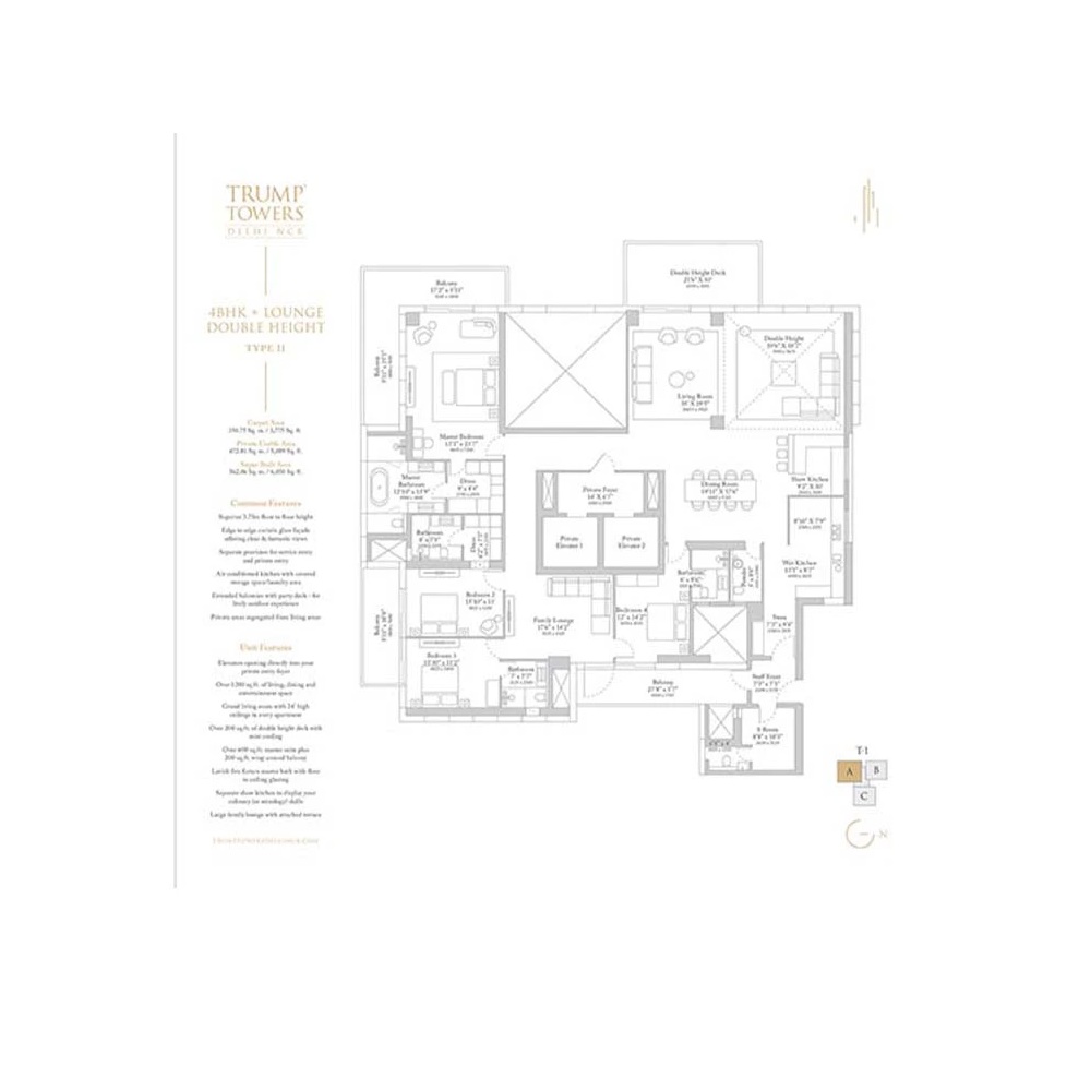 4 BHK 4600 Sq.Ft.