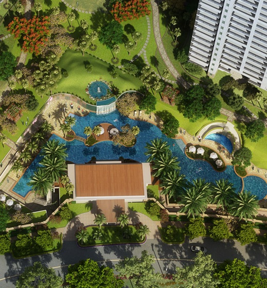 DLF Privana North Swimming Pool Gurgaon