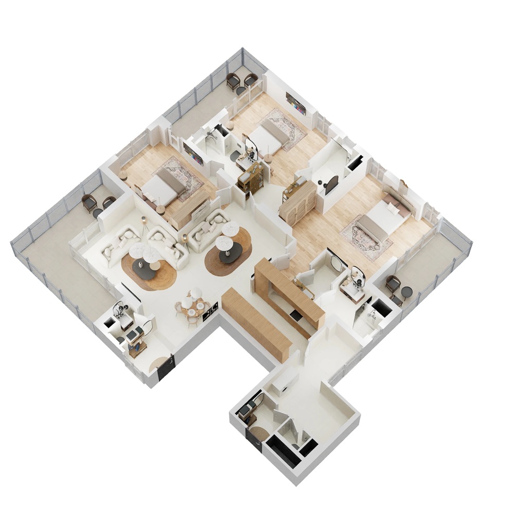 4 BHK 3650 sqft