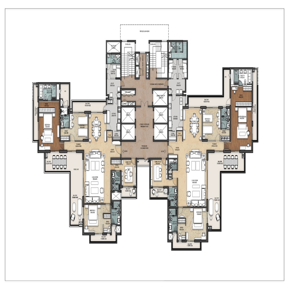 4 BHK 5300 Sq.Ft.