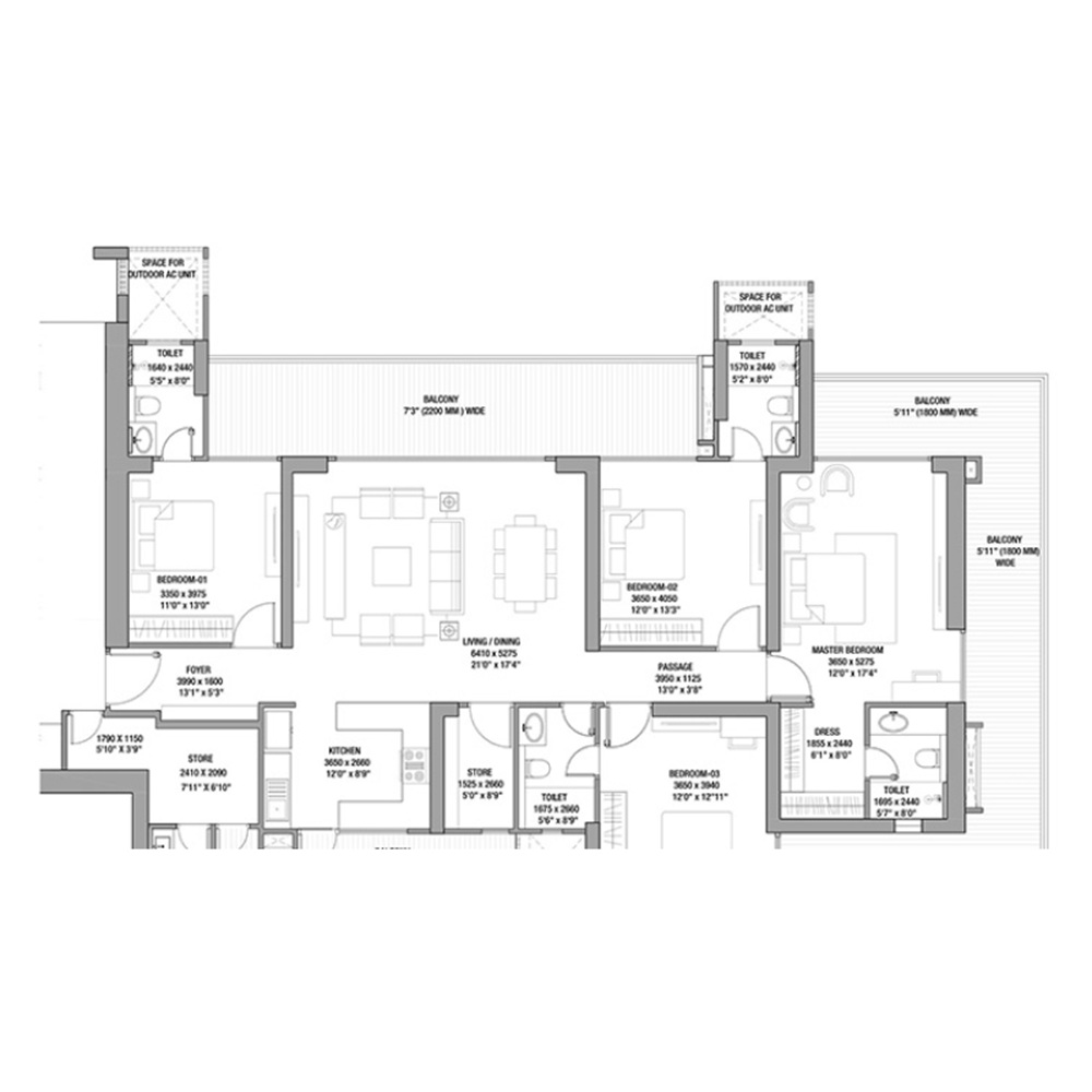 Godrej Majesty Sec 12