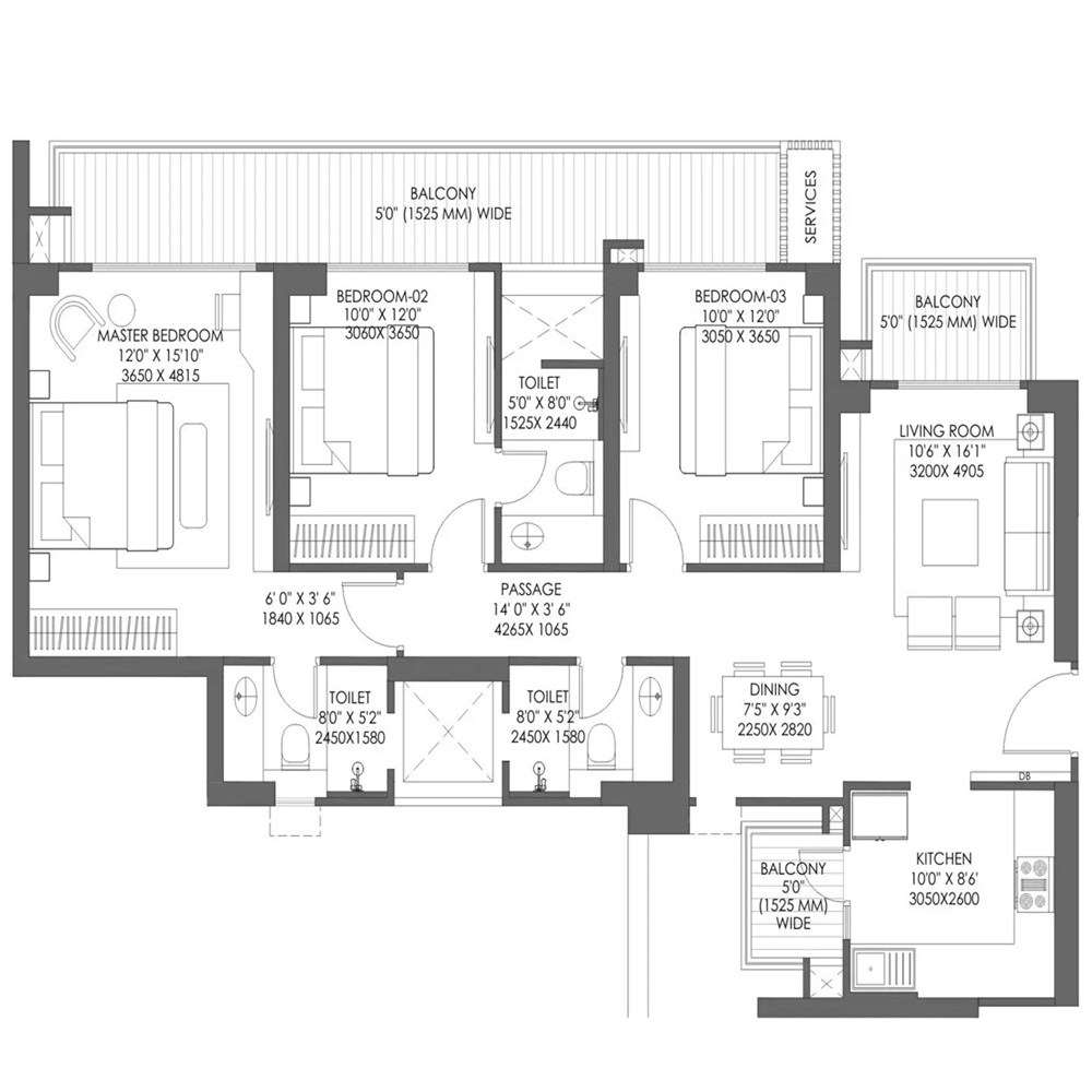 Godrej Majesty Sec 12