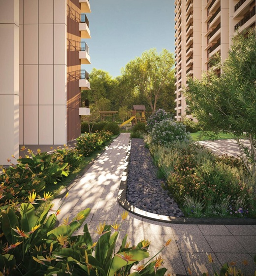 Sobha Crescent Gurgaon Jogging Track