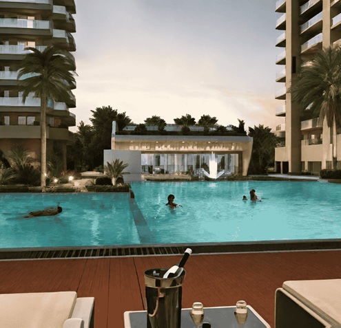 AU Cosmos Corner Ghaziabad Swimming Pool
