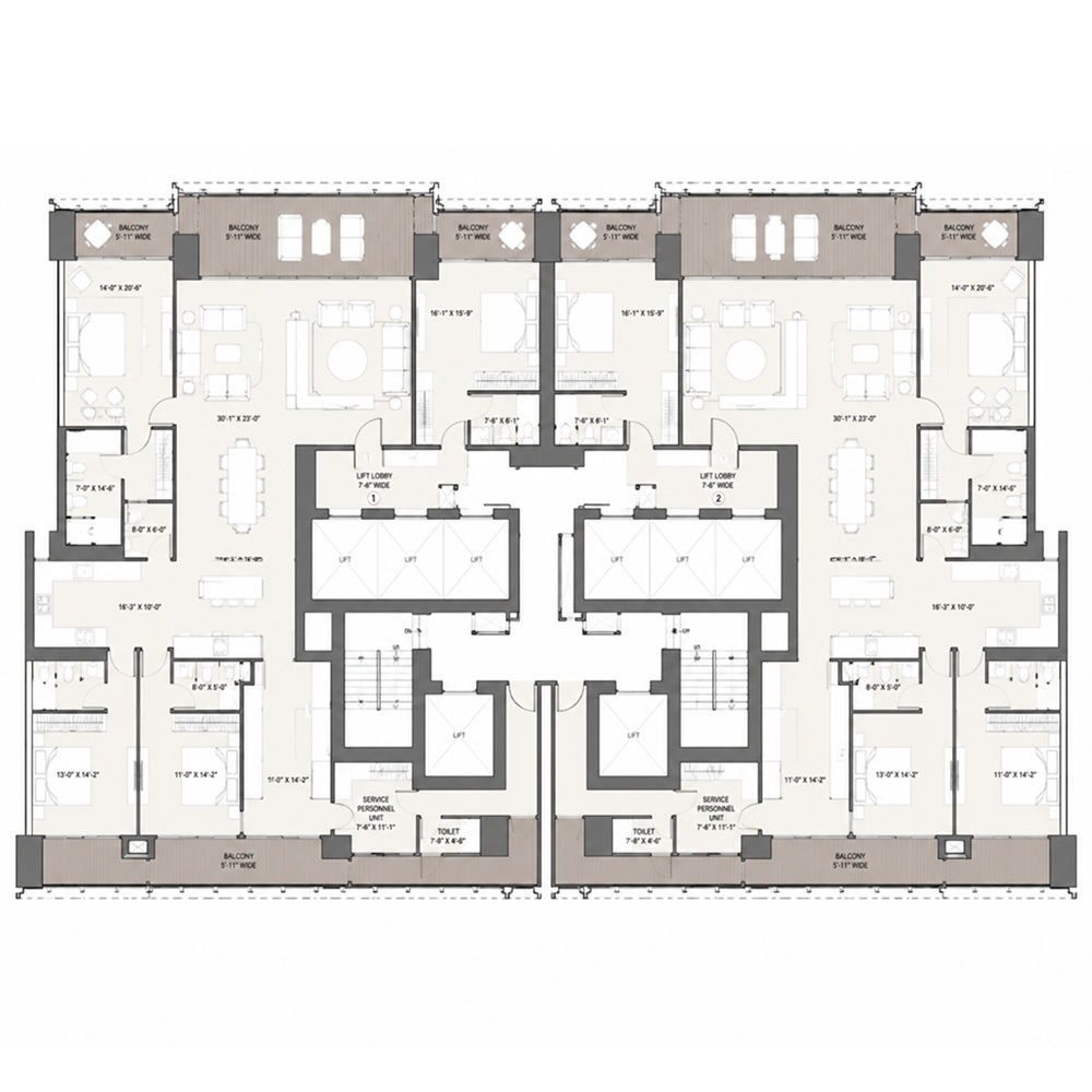 Oberoi-360-North-5-BHK-Floor-Plan-Tower-B